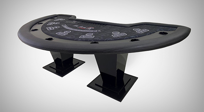 Mesa de Black Jack 21 e Bacará para Cassinos Profissionais - BJ3